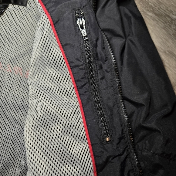 Harley-Davidson Motorcycle Zip-Up Summer Biker Black & Red Jacket Women… - Picture 7 of 14